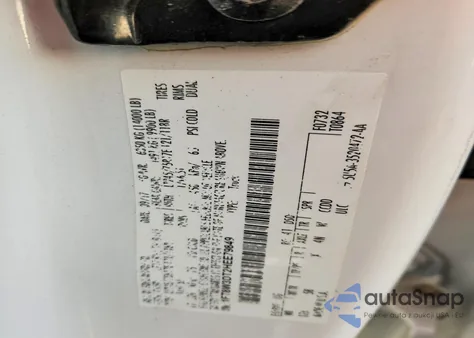 2017 Ford F350 Super Duty from USA, damaged, VIN 1FT8W3DT2HEE79849